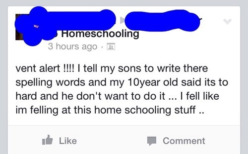 Home schooling